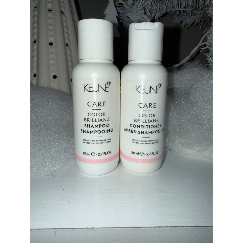 Keune Care Color Brillianz Shampoo‎ Conditioner Travel Size Duo